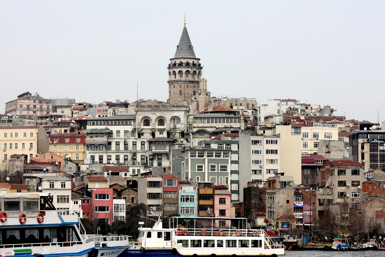 galata kulesi manzaraları